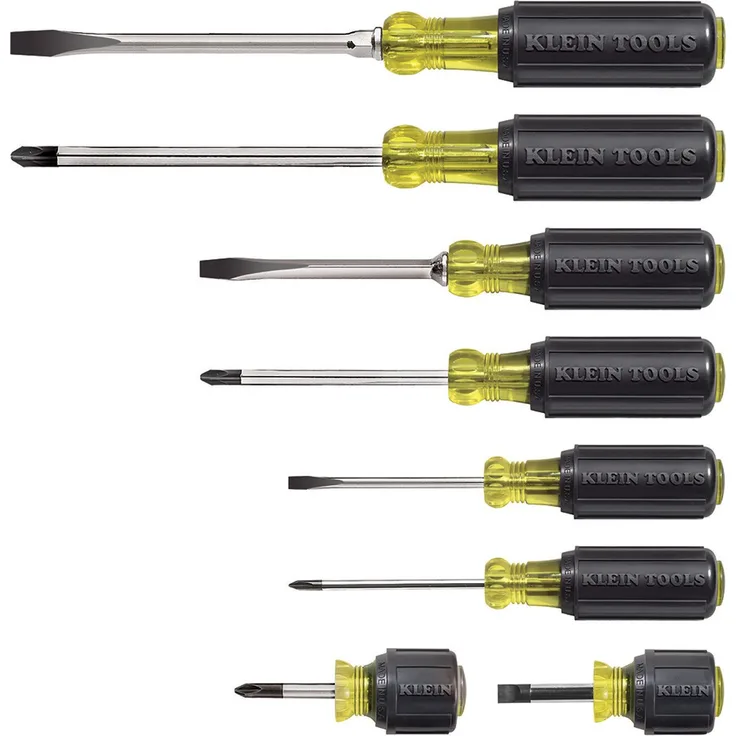 KLEIN TOOLS 85078 Schraubendreher, 8-teiliges Set