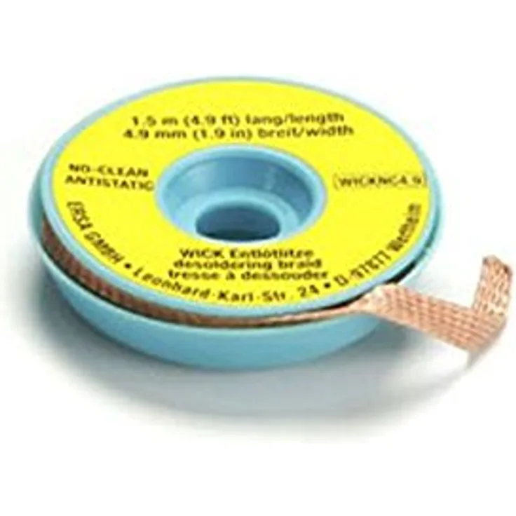 Ersa NoClean Entlötlitze 4,9 mm auf 1,5 m Spule, WICK4.9-1.5
