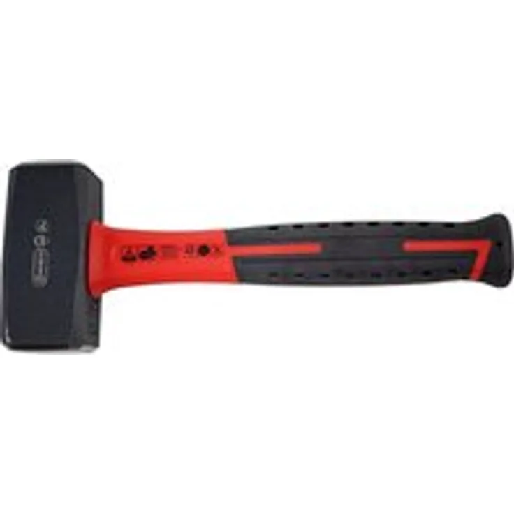 Connex Fäustel 1250 g Glasfaserstiel, 2K-Griff - Hammer - Stahlfäustel - Werkzeug - COX623125