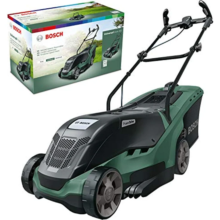 Bosch Home and Garden Elektro-Rasenmäher UniversalRotak 450 - 1300 W, Schnittbreite 35 cm, Rasenflächen bis 450 m², Generation 5.2 – Bild 2