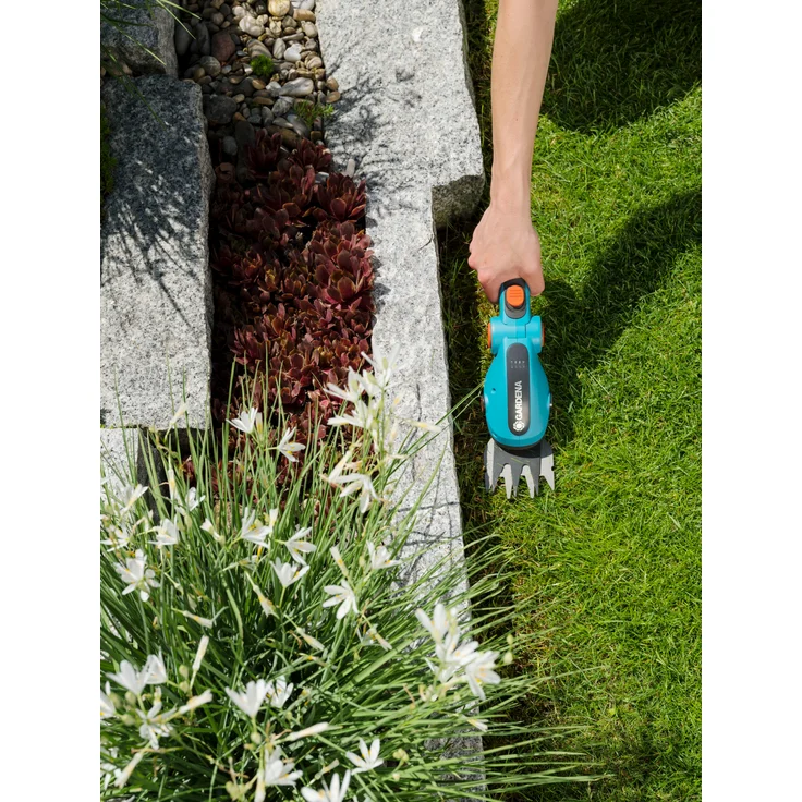 GARDENA Set Akku-Gras- und Strauchschere ComfortCut Li Grasschere mit Komfortgriff für präzisen, komfortablen Rasenkanten- und Formschnitt 9857-20 – Bild 10