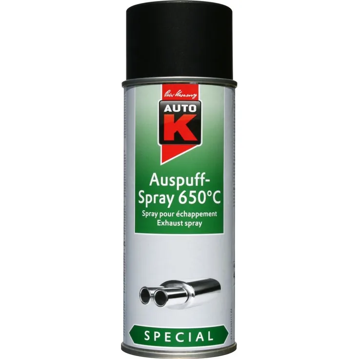 Auto-K Auspuff Spray 650° C Spezial schwarz 400 ml