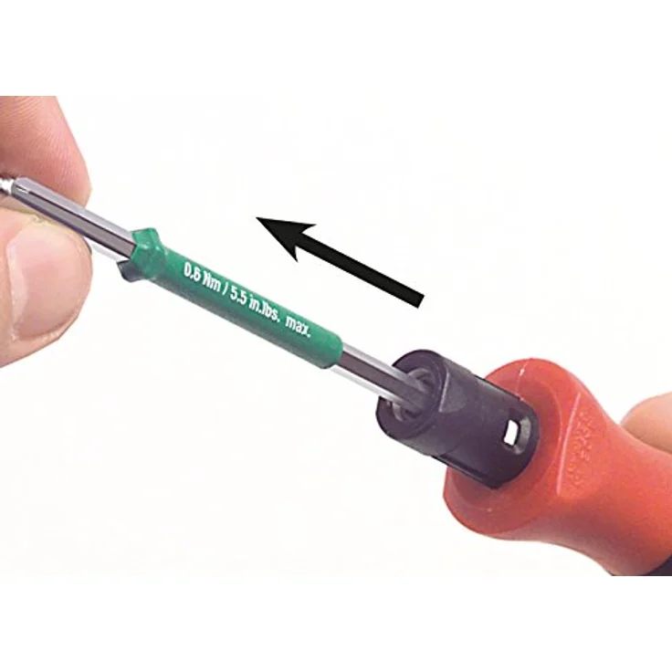Wiha Drehmoment-Schraubendreher Set TorqueVario-S (26893), 13 tlg., Schraubenzieher mit Drehmomentwert 0,8-5,0 Nm, mit Box und einstellbarem Drehmoment, Pozidriv- TORX- Innensechskant- Phillips – Bild 2