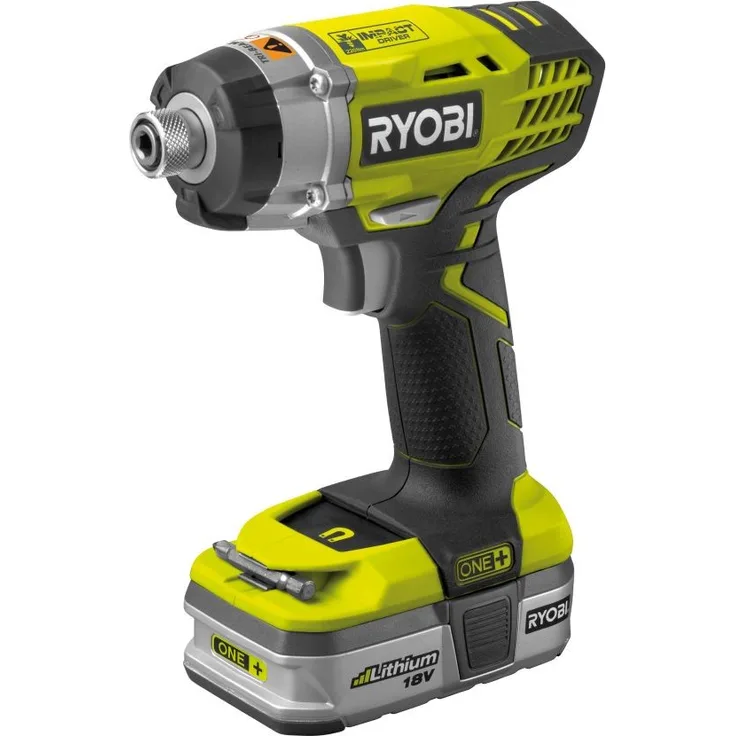 Ryobi RID1801M ein + Akku-Schockmäher 18 V Li-Ion ohne Akku
