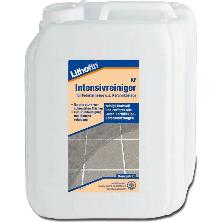 LITHOFIN KF Intensivreiniger für Feinsteinzeug u.a. Keramikbeläge 5 Liter - Lithofin