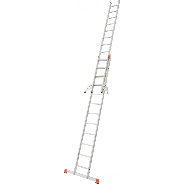 KRAUSE Fabilo SchiebeLeiter, zweiteilig MONTO 2 x 12 Sprossen, max. Arbeitshöhe ca. 6,85 m (2-teilig)