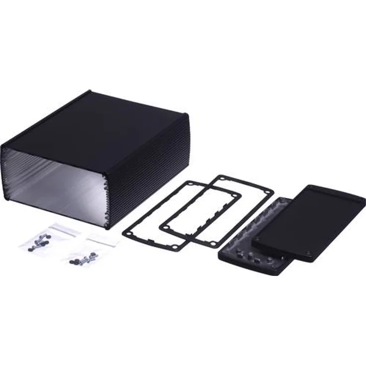 Bopla Alubos ABP 2070-200 Profil-Gehäuse 200 x 210 x 74 Aluminium Schwarz 1St.
