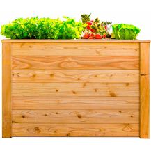 Image for Westmann Hochbeet Lärchenholz 100 Kräuterbeet 100x65x66 cm natur