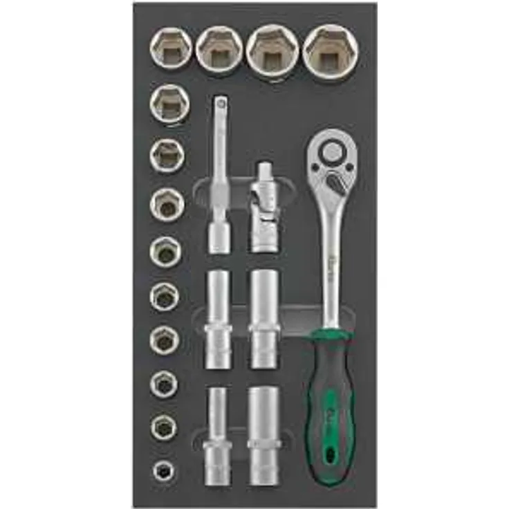 Fortis Werkzeugmodul 1-3 Steckschlüssel 1-2''