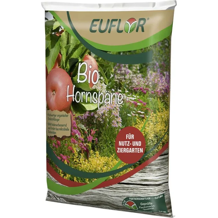 EUFLOR BIO Hornspäne organischer Stickstoffdünger 14% N, 2,5kg