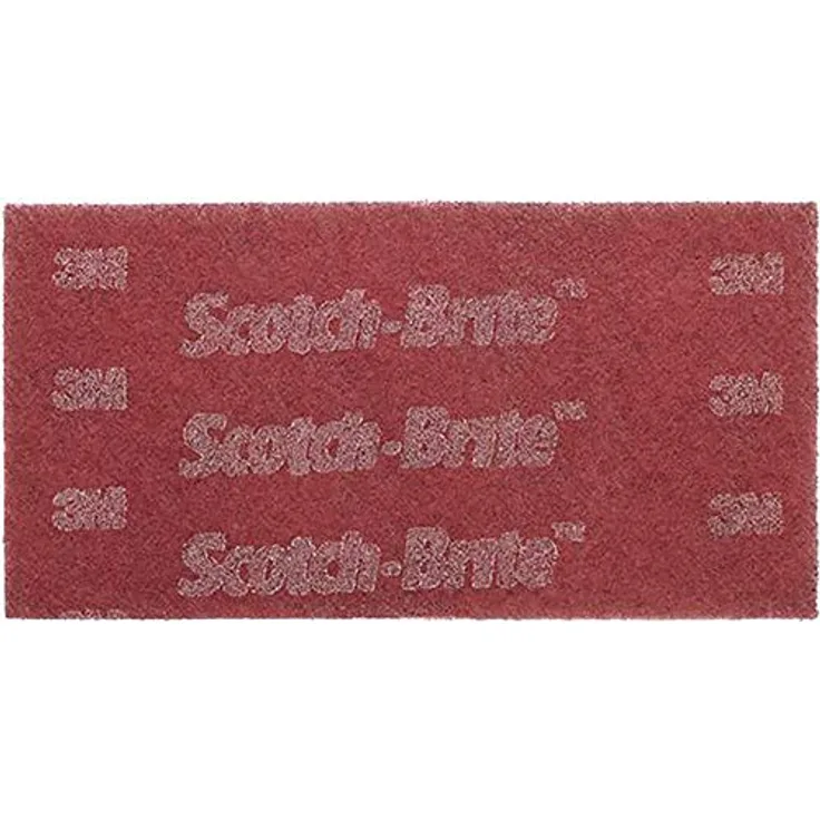 3M Scotch-Brite MX-HP Durable Flex Pad veryfine rot 115 x 228mm, 25er-Pack Schleifvlies