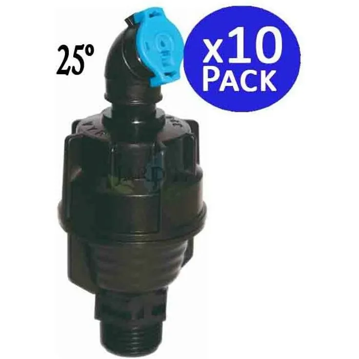1-2' 25º rotierender kreisförmiger landwirtschaftlicher Sprinkler. 10 Einheiten