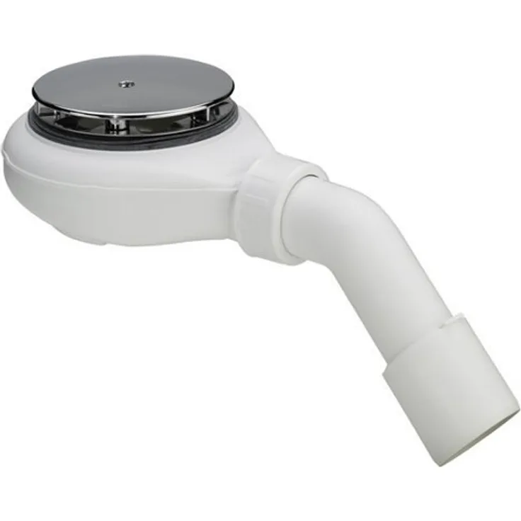 Viega 634100 Ablaufgarnitur Tempoplex 6963 Kunststoff-verchromt 112 mm x DN 40-50 x 60