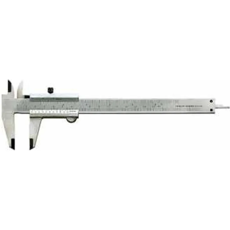 Fortis Taschenmeßschieber Feststellung 150 mm 1-50 1-1000