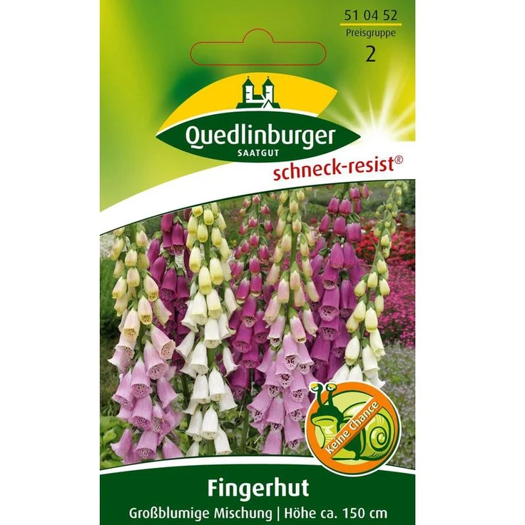 QUEDLINBURGER Fingerhut, Großblumige Mischung