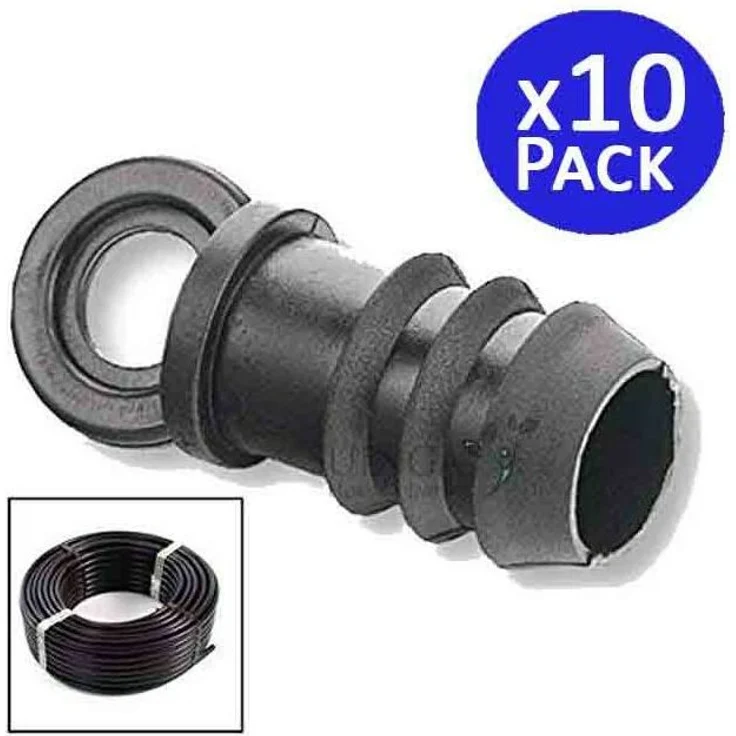 Tropfbewässerungskappe 16mm schwarz. 10 Einheiten – Bild 1