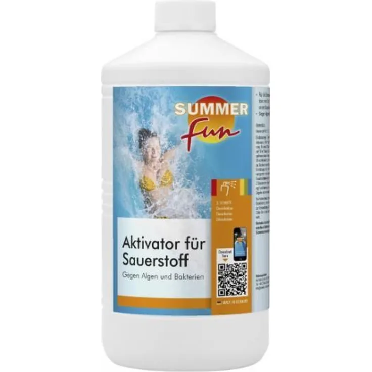 Waterman Summer fun Wasserpflegeprodukt Sauerstoffmethode Aktivator für Sauerstoff 1 L
