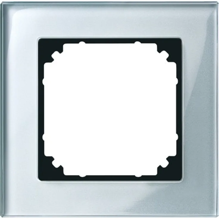 Merten Echtglasrahmen 489160 1fach Diamant M-PLAN