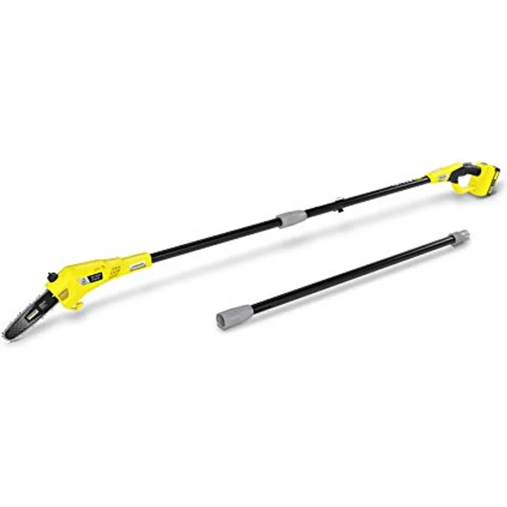 Kärcher PSW 18-20 Battery Akku-Teleskopsäge - Schwertlänge 20 cm, Kettengeschwindigkeit: 5,5 m-s, Verlängerungseinsatz: 2,9 m