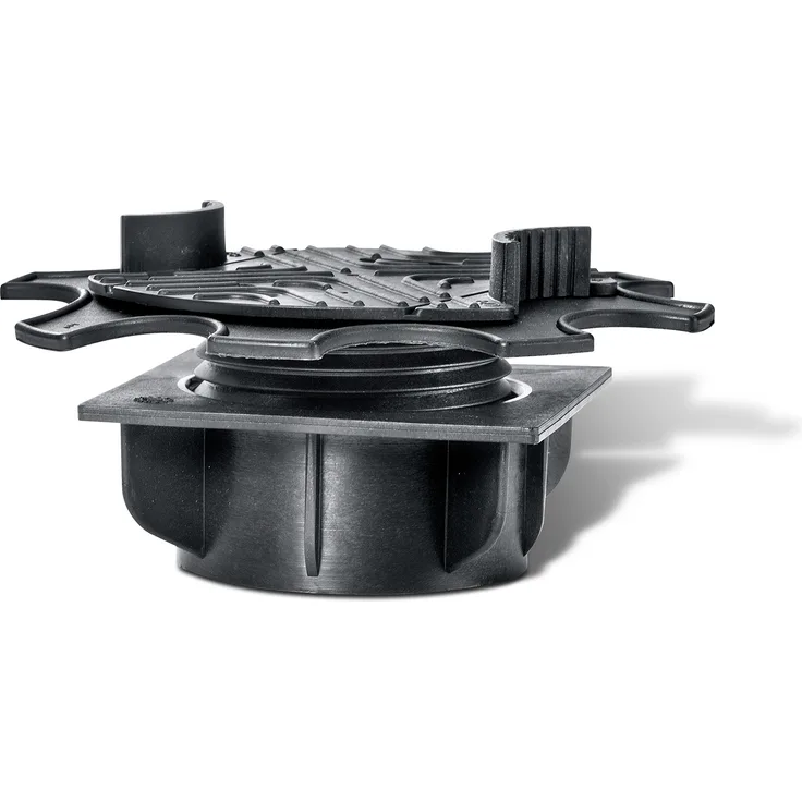 SPAX Free lift – Stelzlager Terrasse höhenverstellbar bis zu 30 mm für Bodeneinschlaghülsen – 3 Stück, 5009400009109
