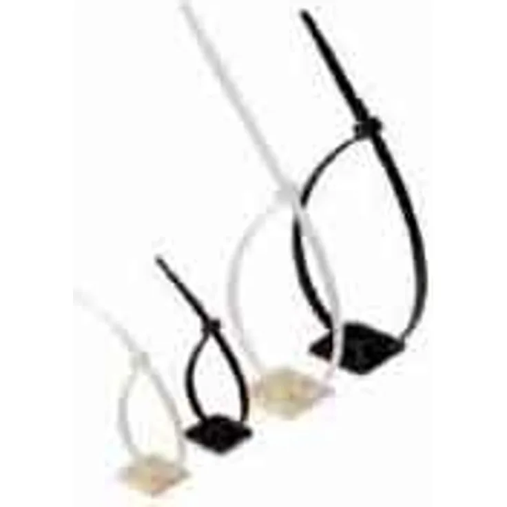 Weidmüller Kabelbinder 2.5mm, PA66, 80N CB 98-2.5 NATUR