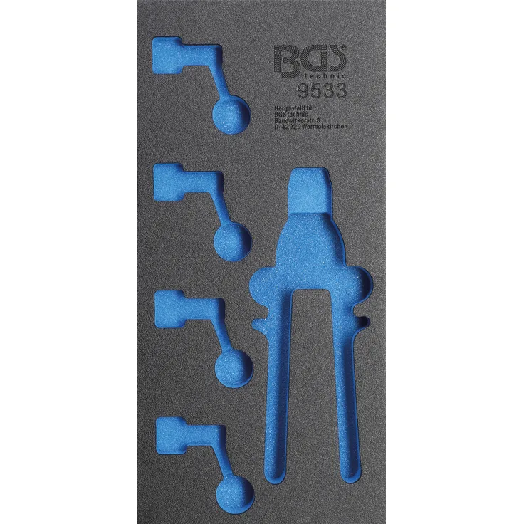 BGS 9533-2 | Werkstattwageneinlage 1-3 | leer | für Art. 9533