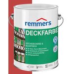 Remmers - Remmers Deckfarbe Schwedischrot 5 L - rot
