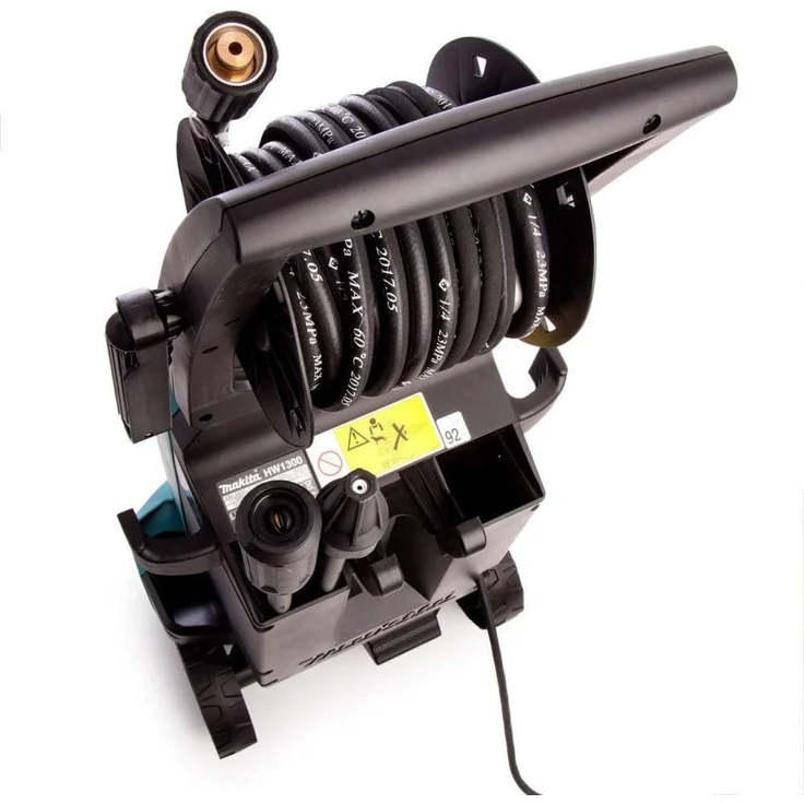 Makita Hochdruckreiniger 130 bar mit selbstansaugender Pumpe, 1800 W, 230 V HW1300 – Bild 3