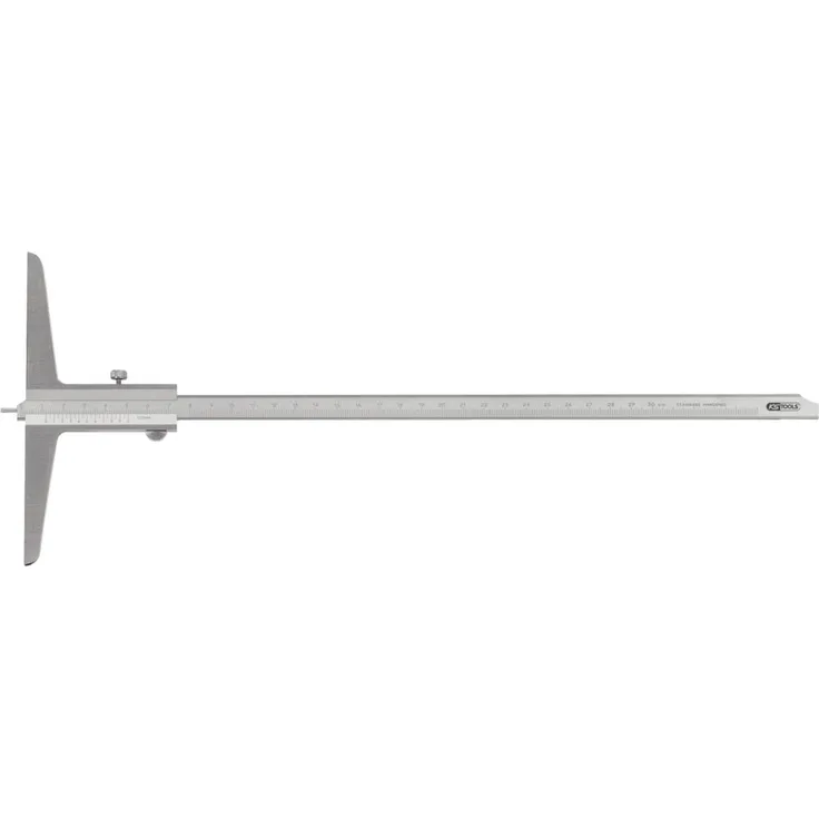 KS Tools 300.0553 Tiefenmessschieber mit Messstift, 0-200mm