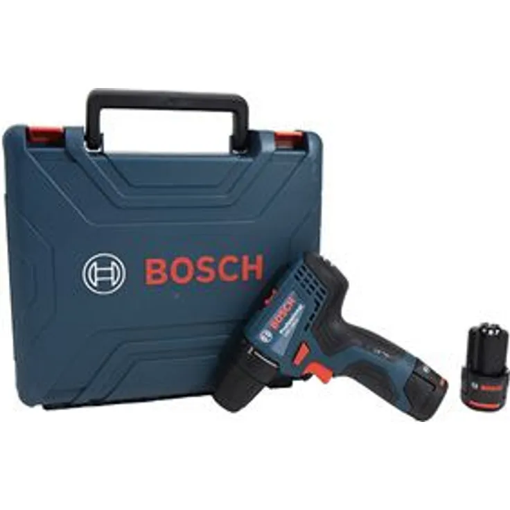 Bosch Professional Akku-Bohrschrauber GSR 120-LI 2 x 2,0 Ah Akkus 06019G8000