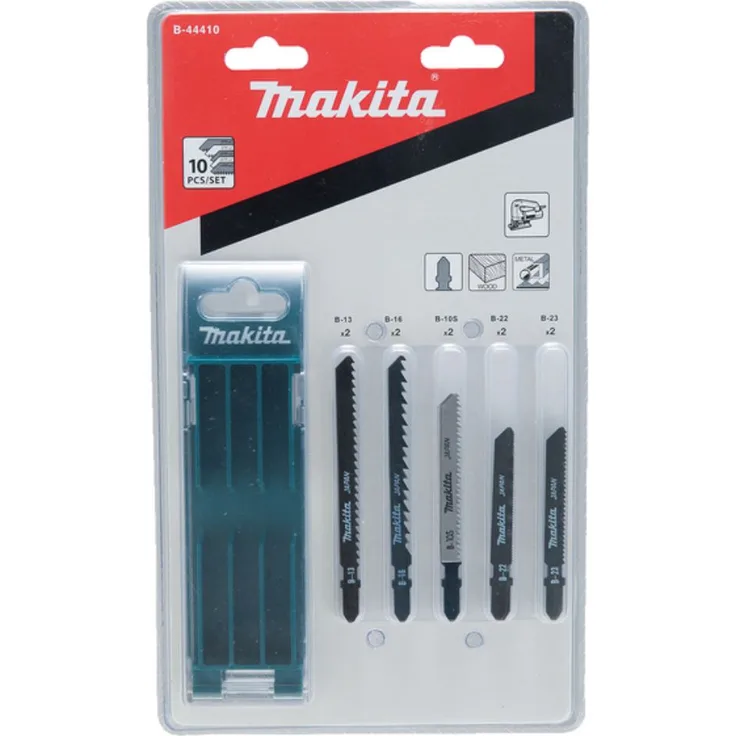 Makita B-44410 Stichsägeblatt Sortiment A 10-tlg.