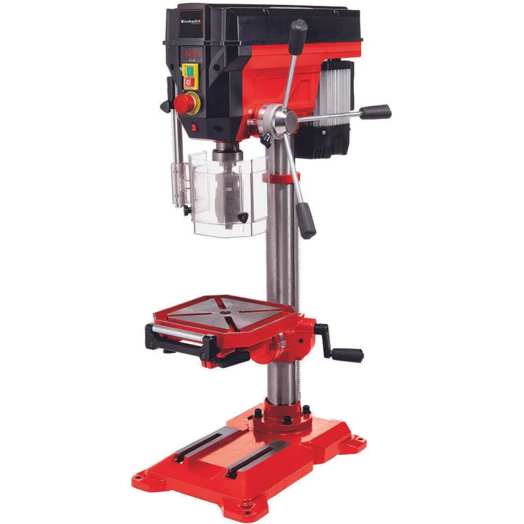 Einhell Säulenbohrmaschine TE-BD 750 E (750 W, 450 - 2500 min-1, stufenlose Drehzahlregulierung, Schnellspannbohrfutter für Bohrer 1-16 mm, MK2-Aufnahme, höhenverstell-, neig- und drehbarer Bohrtisch) – Bild 1
