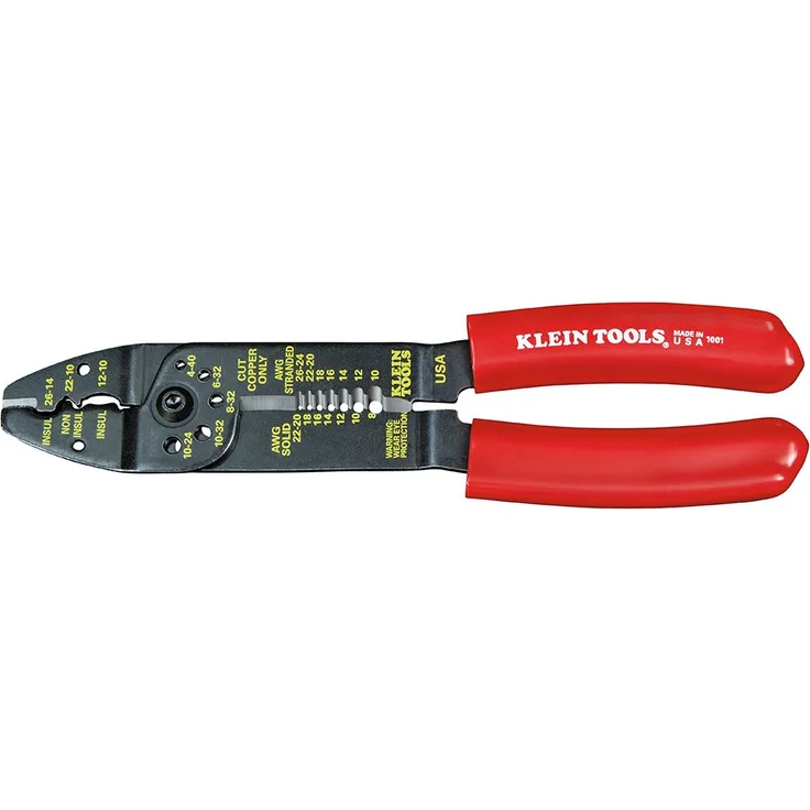 Klein Tools KLE1001 8-3-4 Inch All Purpose Elektriker Werkzeug Crimp - Cutter