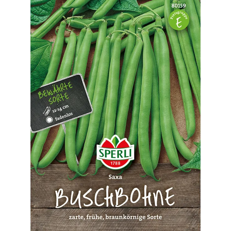 SPERLI-SAMEN Buschbohne Saxa Buschbohnensamen 