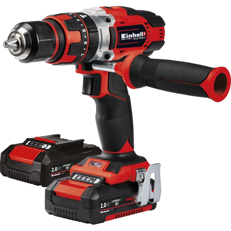 Einhell Akku-Schlagbohrschrauber TE-CD 18-48 Li-i Power X-Change PXC (2x2,0Ah) - 4513935 – Bild 1