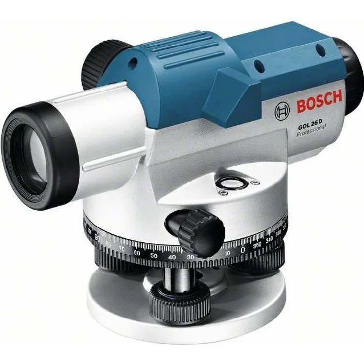 Bosch Professional GOL 26 D Optisches Nivelliergerät, Grad Maßeinheit, Transportkoffer – Bild 1