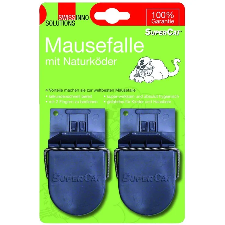 Swissinno Mausefalle SuperCat inkl. Köder