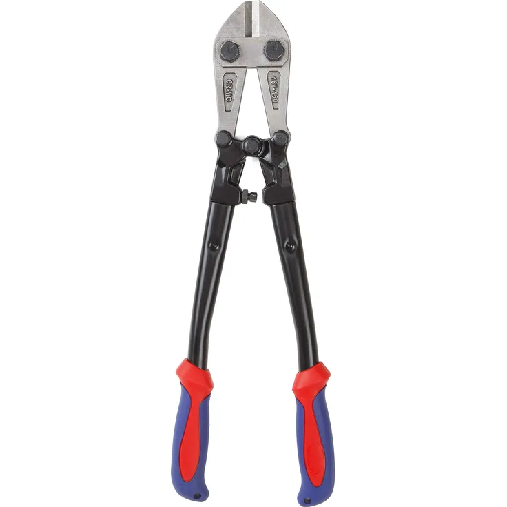 WORKPRO Bolt Cutter, Bi-Material Handle with Soft Rubber Grip, 18'', Chrome Molybdenum Steel Blade, Cutting Locks is not Recommended, W017005A