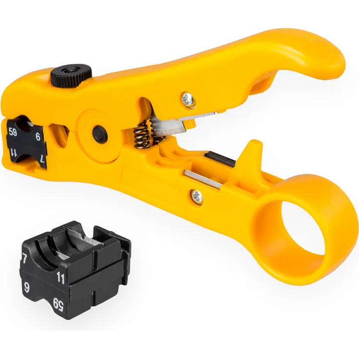 Abisolierzange Universal 3in1 ( GELB )