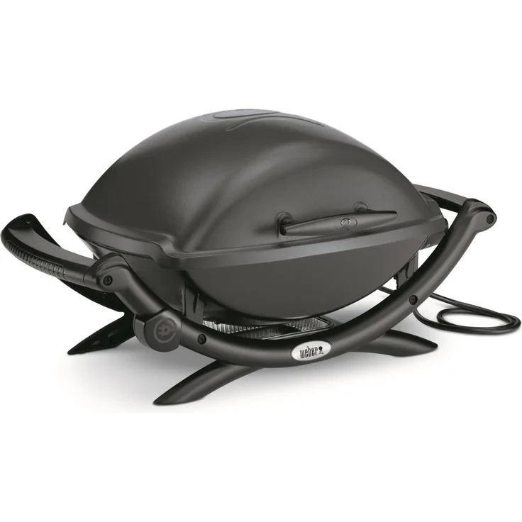 Weber Q 2400 Dark Gray Elektrogrill Tischgrill 2200 Watt, 4-5 Personen, 66 x 80 x 47,5 cm klein – Bild 2