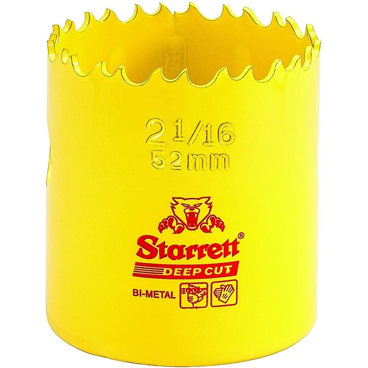 Starrett dch052 – Krone Perf. BiMetal Deep Cut 52 mm. Diam.