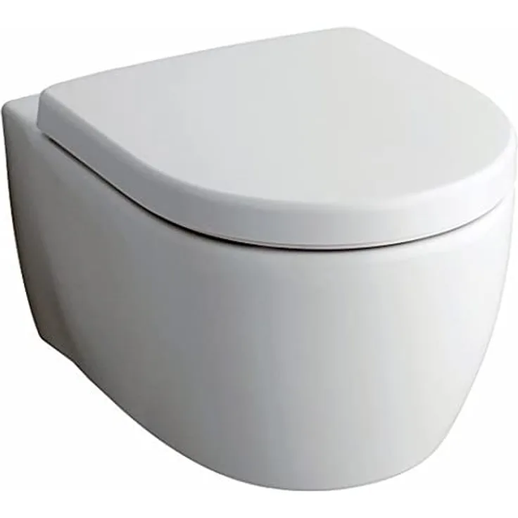 Keramag Tiefspül-WC iCon spülrandlos, wandhängend, 6 l weiß KT