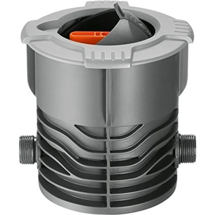 GARDENA Sprinklersystem Regulier-und Absperrdose: Zur Regelung einzelner Regner oder Regnergruppen, unterirdische Montage, versenkbarer Kugeldeckel, entnehmbares Sieb (2724-20)
