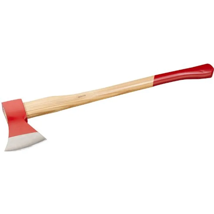Bison Universalaxt 1250 g, Länge 700 mm für Forst, Garten und Outdoor, 02-02-221200