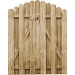 vidaXL Gartentor Imprägniertes Kiefernholz 100 x 125 cm