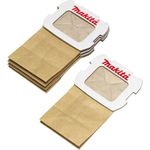 Makita STAUBSACK PAPIER (5 Stück) DBO180/BO4555/BO4558/BO O3711/BO5041/BO4565/BO4566 (194746-9)