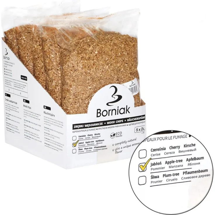 Räucherspäne für Smoker - BUCHE - 2 Liter Packung