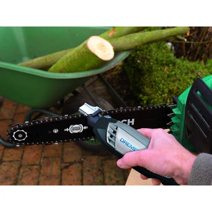 Dremel 3000 Multifunktionswerkzeug, 130W, Set mit 5 Zubehören, Variable Drehzal 10.000-33.000 U-min zum Schneiden, Schleifen, Gravieren, Polieren, Schärfen, Reinigen, Schnitzen – Bild 5