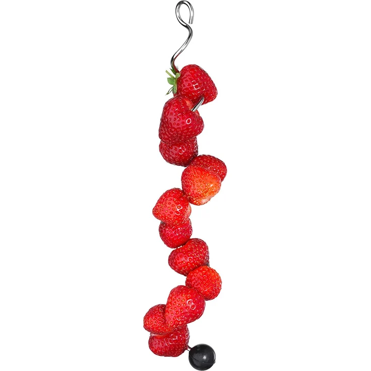 WMF Grillspieße, Edelstahl, Kunststoff, 18 cm, 2 Stück, schwarz – Bild 2