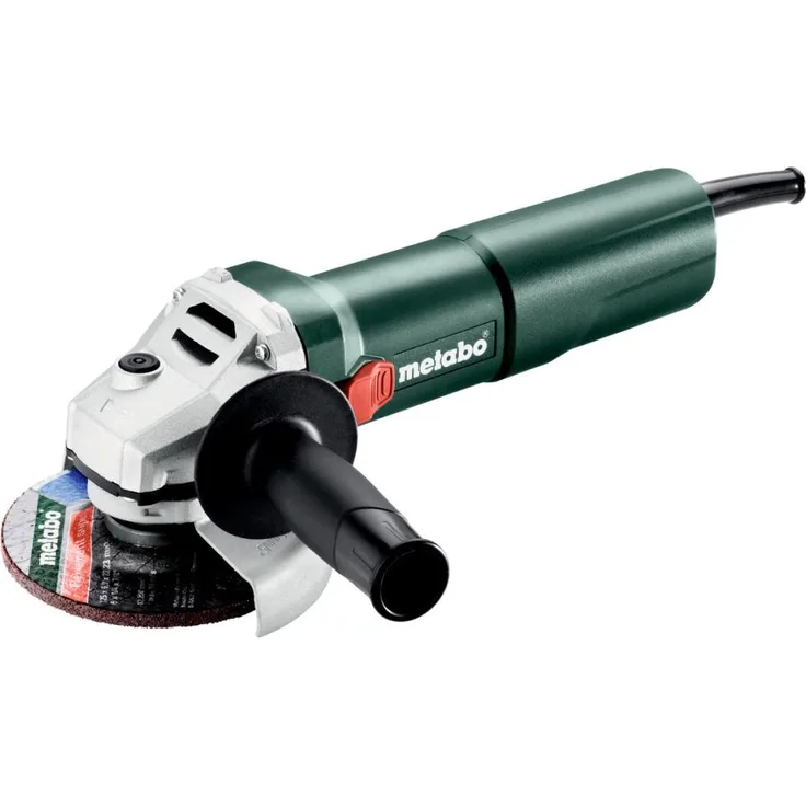 Metabo 603614000 -Miniamoladora W 1100-125, 1100W Winkelschleifer 125 mm Netz